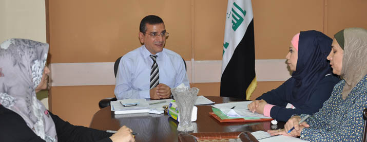 Meeting  Director General of the Public Health Directorate with the manger  of Primary Health Care Department